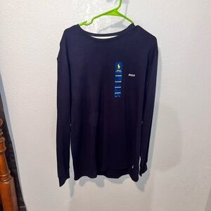 Polo by Ralph Lauren Black Long Sleeve Tee